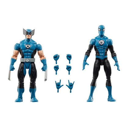 Marvel Legends: Fantastic Four - Wolverine & Spider-Man - Actionfiguren 2er-Pack - F9051 - 15 cm