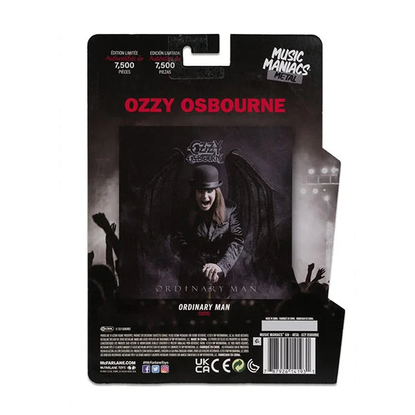 Music Maniacs: Metal - Ozzy Osbourne - Actionfigur - 15 cm