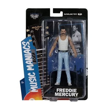 Music Maniacs: Rock - Freddie Mercury - Actionfigur - 15 cm