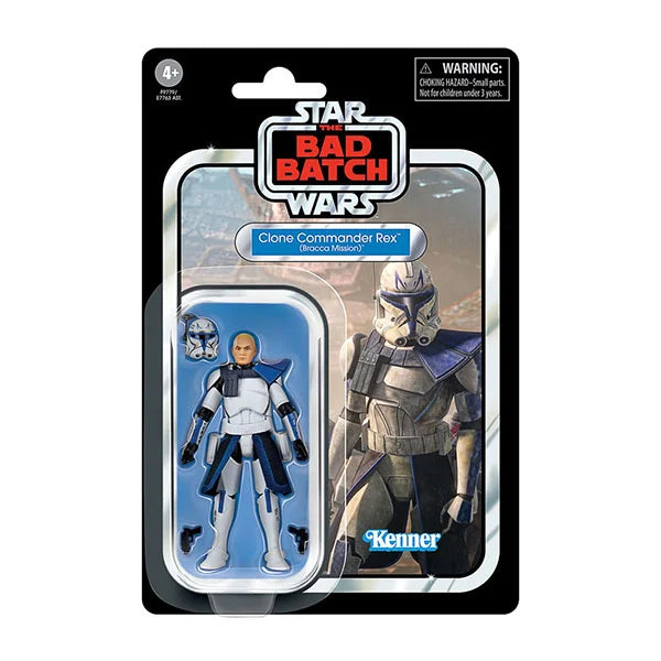 Star Wars: Vintage Collection - Kenner - The Bad Batch - Clone Commander Rex (Bracca Mission) - Actionfigur - F9779 - 10 cm