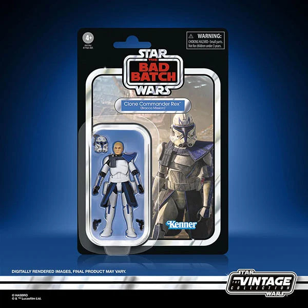 Star Wars: Vintage Collection - Kenner - The Bad Batch - Clone Commander Rex (Bracca Mission) - Actionfigur - F9779 - 10 cm
