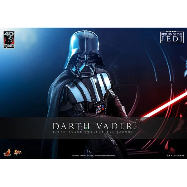 Hot Toys: Star Wars – Episode VI - Darth Vader (40th Anniversary) - Actionfigur 1/6 - 35 cm