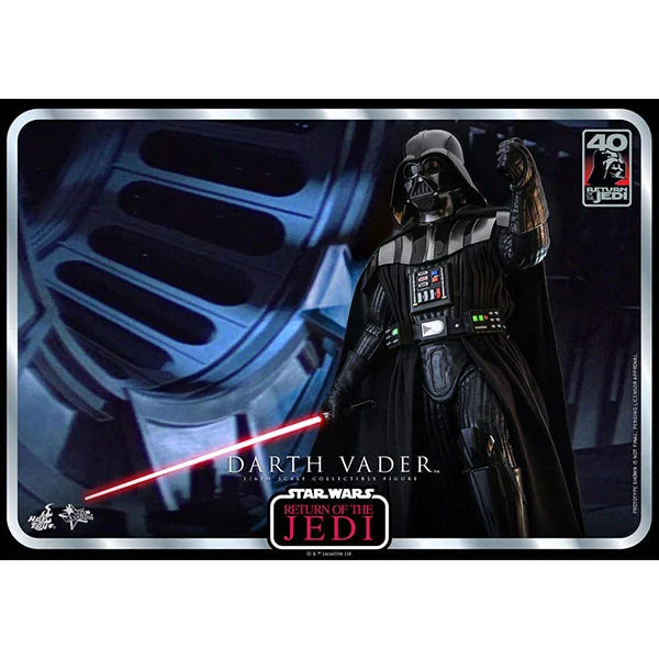 Hot Toys: Star Wars – Episode VI - Darth Vader (40th Anniversary) - Actionfigur 1/6 - 35 cm