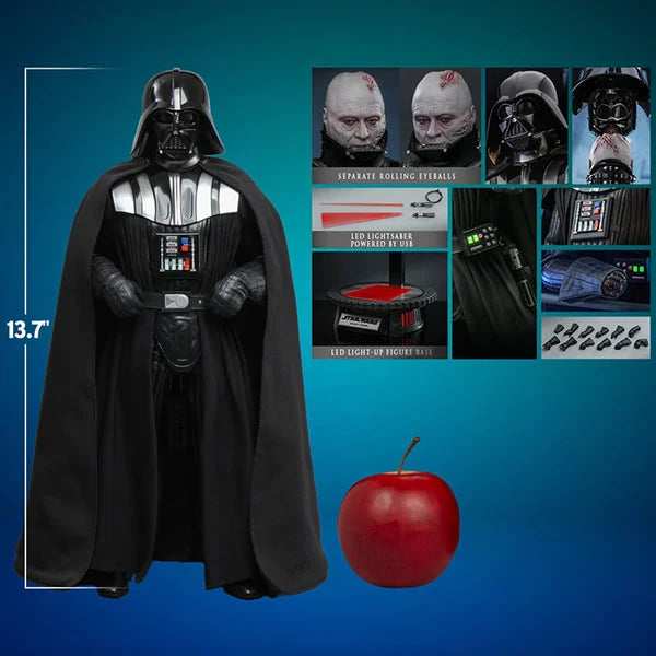 Hot Toys: Star Wars – Episode VI - Darth Vader (40th Anniversary) - Actionfigur 1/6 - 35 cm