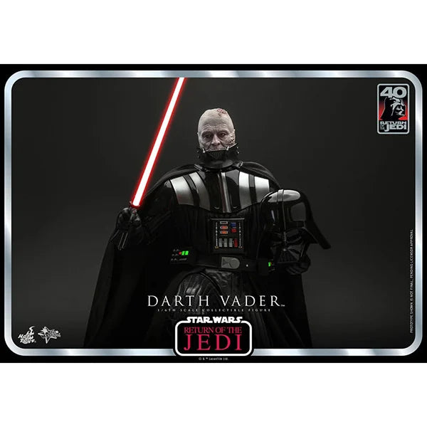 Hot Toys: Star Wars – Episode VI - Darth Vader (40th Anniversary) - Actionfigur 1/6 - 35 cm