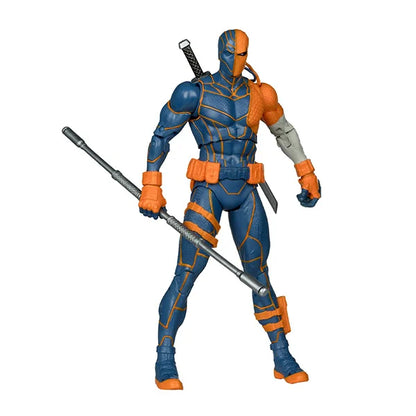 DC Direct Page Punchers: Deathstroke (DC Rebirth) - Platinum Edition - Actionfigur & Comic - 18 cm
