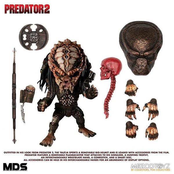 Predator 2: City Hunter (Deluxe) - Mezco Designer Series - Actionfigur - 15 cm