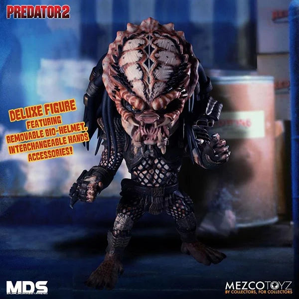 Predator 2: City Hunter (Deluxe) - Mezco Designer Series - Actionfigur - 15 cm