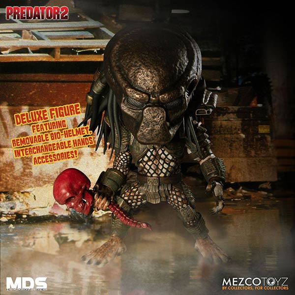 Predator 2: City Hunter (Deluxe) - Mezco Designer Series - Actionfigur - 15 cm