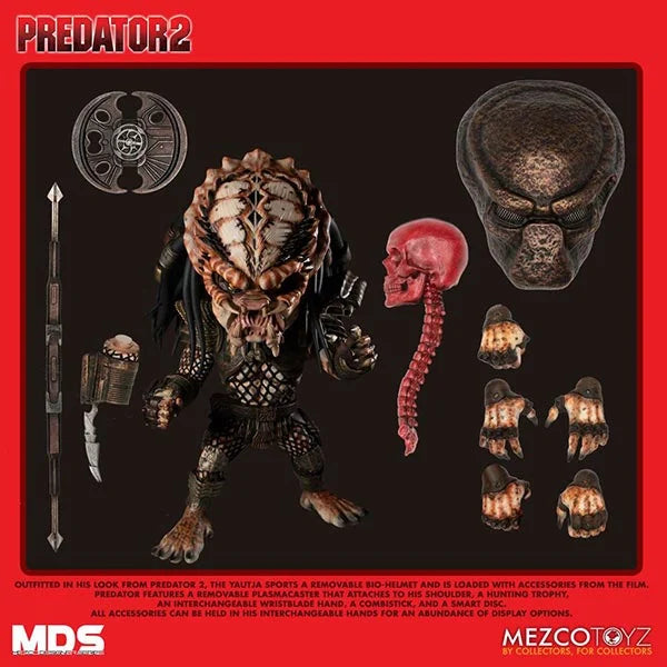 Predator 2: City Hunter (Deluxe) - Mezco Designer Series - Actionfigur - 15 cm