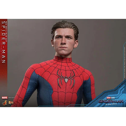 Hot Toys: Spider-Man (New Red and Blue Suit) - No Way Home - Movie Masterpiece - Actionfigur 1/6 - 28 cm