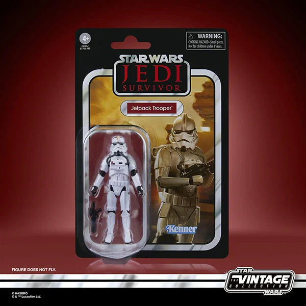 Star Wars: Vintage Collection - Kenner - Jedi Survivor - Jetpack Trooper - Actionfigur - F9795 - 10 cm