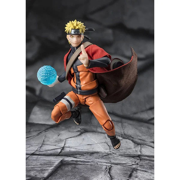 Naruto: Shippuden - Naruto Uzumaki (Sage Mode - Savior of Konoha) - S.H. Figuarts - Actionfigur - 15 cm
