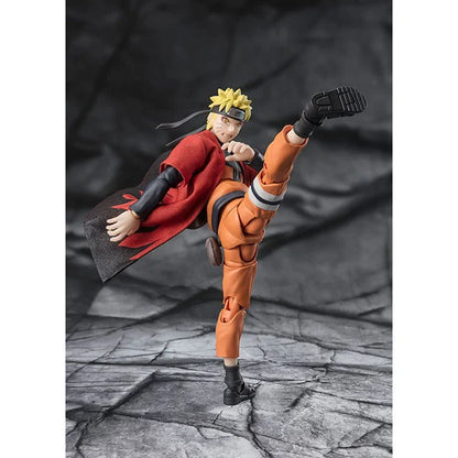 Naruto: Shippuden - Naruto Uzumaki (Sage Mode - Savior of Konoha) - S.H. Figuarts - Actionfigur - 15 cm
