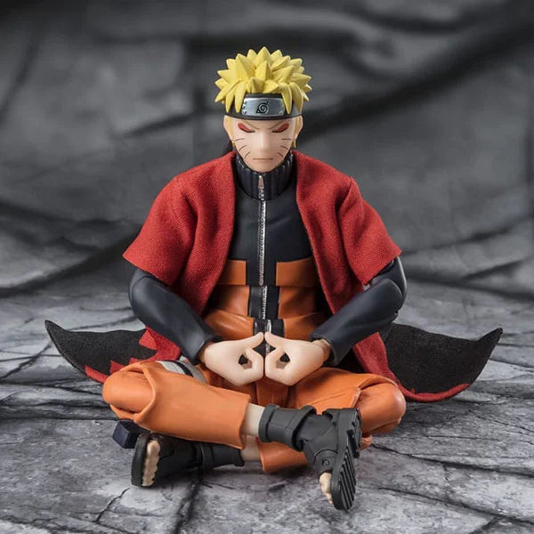 Naruto: Shippuden - Naruto Uzumaki (Sage Mode - Savior of Konoha) - S.H. Figuarts - Actionfigur - 15 cm