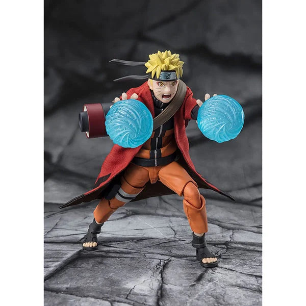 Naruto: Shippuden - Naruto Uzumaki (Sage Mode - Savior of Konoha) - S.H. Figuarts - Actionfigur - 15 cm