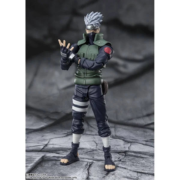 Naruto: Shippuden - Kakashi Hatake (The Famed Sharingan Hero) - S.H. Figuarts - Actionfigur - 16 cm