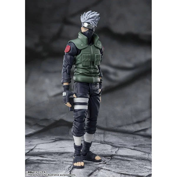 Naruto: Shippuden - Kakashi Hatake (The Famed Sharingan Hero) - S.H. Figuarts - Actionfigur - 16 cm