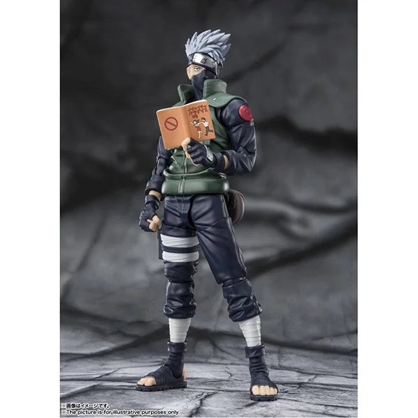 Naruto: Shippuden - Kakashi Hatake (The Famed Sharingan Hero) - S.H. Figuarts - Actionfigur - 16 cm