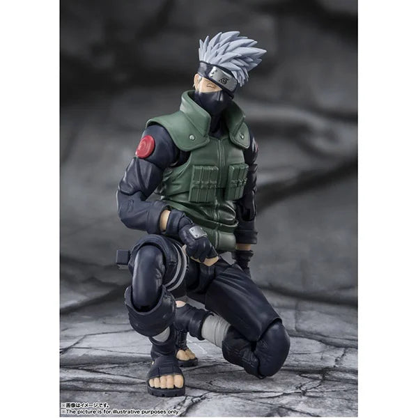 Naruto: Shippuden - Kakashi Hatake (The Famed Sharingan Hero) - S.H. Figuarts - Actionfigur - 16 cm