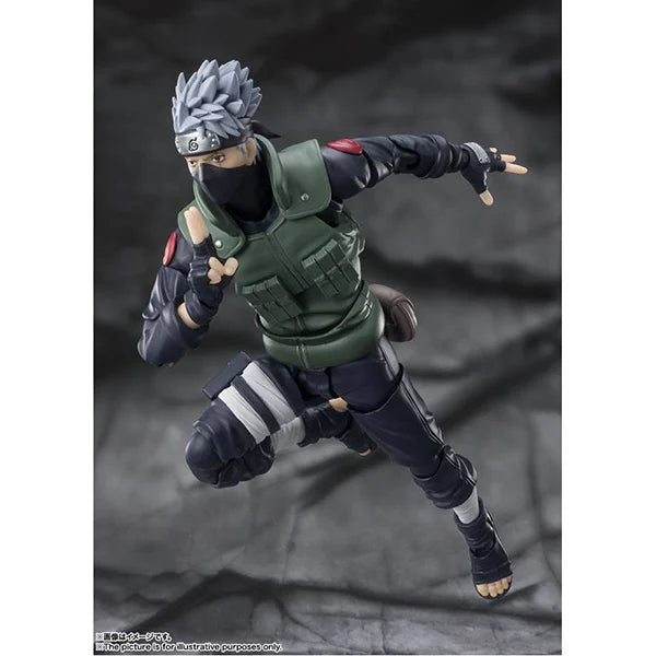 Naruto: Shippuden - Kakashi Hatake (The Famed Sharingan Hero) - S.H. Figuarts - Actionfigur - 16 cm