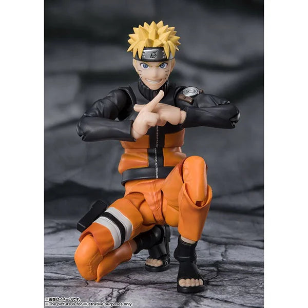 Naruto: Shippuden - Naruto Uzumaki (The Jinchuuriki Entrusted with Hope) - S.H. Figuarts - Actionfigur - 14 cm