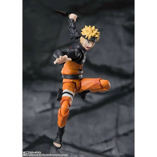 Naruto: Shippuden - Naruto Uzumaki (The Jinchuuriki Entrusted with Hope) - S.H. Figuarts - Actionfigur - 14 cm