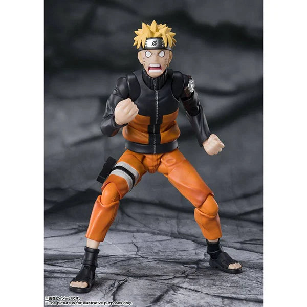 Naruto: Shippuden - Naruto Uzumaki (The Jinchuuriki Entrusted with Hope) - S.H. Figuarts - Actionfigur - 14 cm