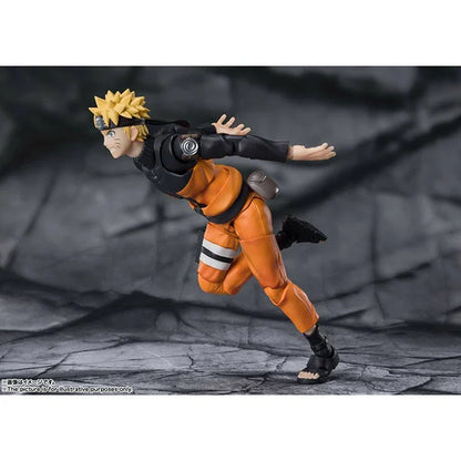 Naruto: Shippuden - Naruto Uzumaki (The Jinchuuriki Entrusted with Hope) - S.H. Figuarts - Actionfigur - 14 cm