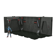 Star Wars: Vintage Collection - Kenner - Playset - Moff Gideon Imperial Light Cruiser Hallway mit Mandalorian Privateer - Actionfigur 10 cm - F9260