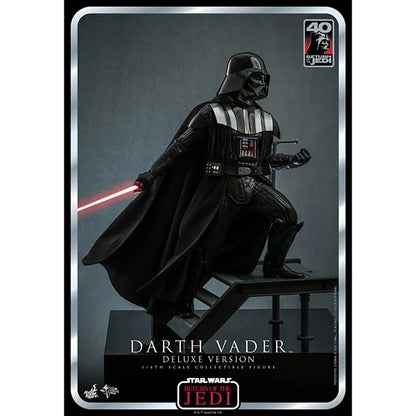 Hot Toys: Star Wars - Episode VI - Darth Vader (40th Anniversary) - Deluxe Version Actionfigur 1/6 - 35 cm