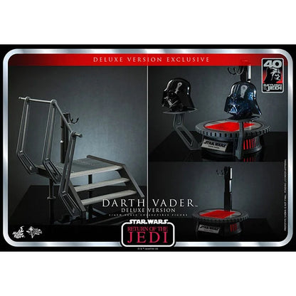 Hot Toys: Star Wars - Episode VI - Darth Vader (40th Anniversary) - Deluxe Version Actionfigur 1/6 - 35 cm