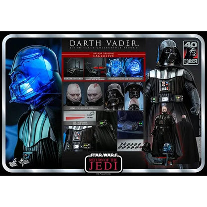 Hot Toys: Star Wars - Episode VI - Darth Vader (40th Anniversary) - Deluxe Version Actionfigur 1/6 - 35 cm