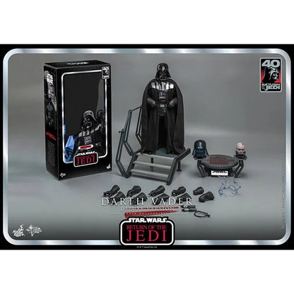 Hot Toys: Star Wars - Episode VI - Darth Vader (40th Anniversary) - Deluxe Version Actionfigur 1/6 - 35 cm