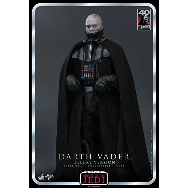 Hot Toys: Star Wars - Episode VI - Darth Vader (40th Anniversary) - Deluxe Version Actionfigur 1/6 - 35 cm