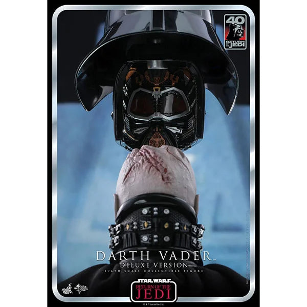 Hot Toys: Star Wars - Episode VI - Darth Vader (40th Anniversary) - Deluxe Version Actionfigur 1/6 - 35 cm