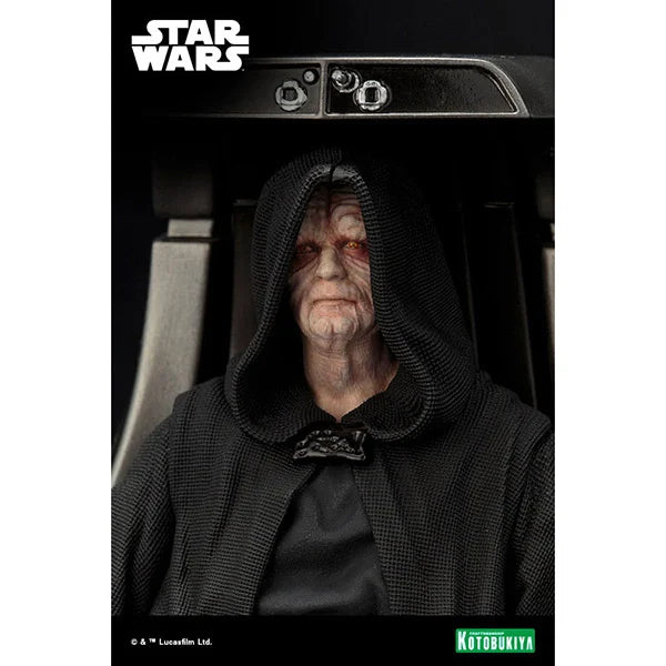 Kotobukiya: Star Wars Return of the Jedi - ARTFX+ Statue 1/10 - Emperor Palpatine - 16 cm
