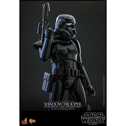 Hot Toys: Star Wars - Shadow Trooper with Death Star Environment - Movie Masterpiece - Actionfigur 1/6 - 30 cm