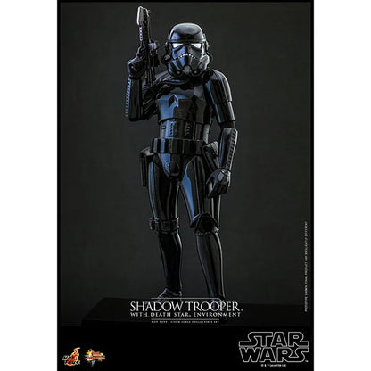 Hot Toys: Star Wars - Shadow Trooper with Death Star Environment - Movie Masterpiece - Actionfigur 1/6 - 30 cm