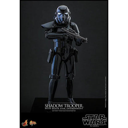 Hot Toys: Star Wars - Shadow Trooper with Death Star Environment - Movie Masterpiece - Actionfigur 1/6 - 30 cm