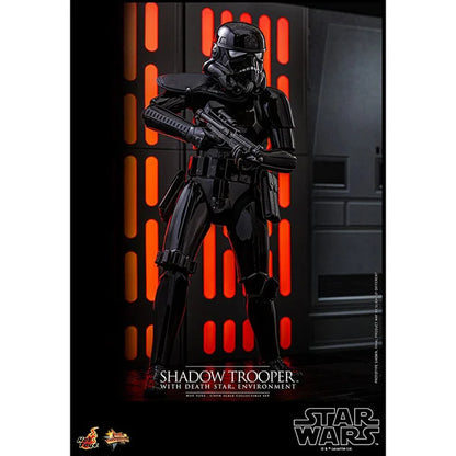 Hot Toys: Star Wars - Shadow Trooper with Death Star Environment - Movie Masterpiece - Actionfigur 1/6 - 30 cm