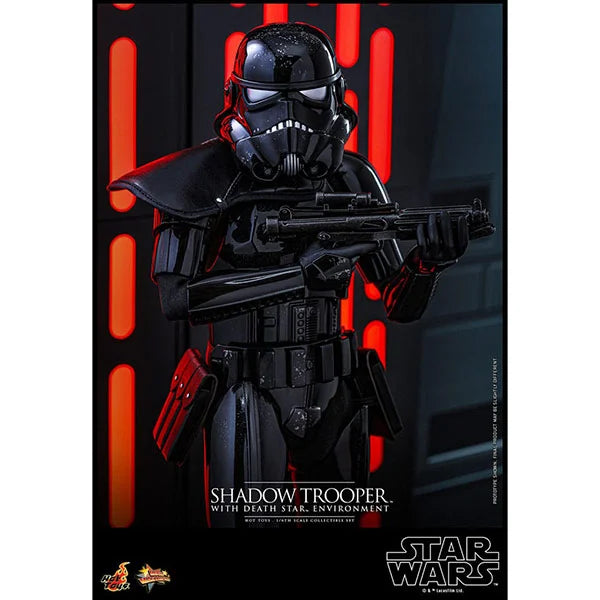 Hot Toys: Star Wars - Shadow Trooper with Death Star Environment - Movie Masterpiece - Actionfigur 1/6 - 30 cm