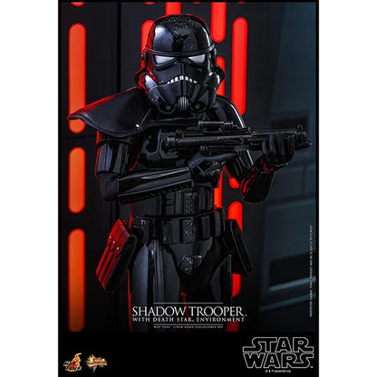 Hot Toys: Star Wars - Shadow Trooper with Death Star Environment - Movie Masterpiece - Actionfigur 1/6 - 30 cm