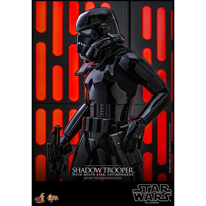Hot Toys: Star Wars - Shadow Trooper with Death Star Environment - Movie Masterpiece - Actionfigur 1/6 - 30 cm