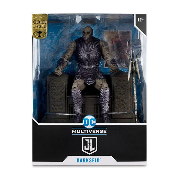 DC Multiverse: Justice League - Darkseid Megafig with Throne (Gold Label) - Actionfigur - 24 cm