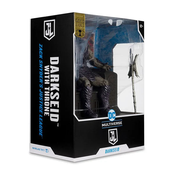 DC Multiverse: Justice League - Darkseid Megafig with Throne (Gold Label) - Actionfigur - 24 cm
