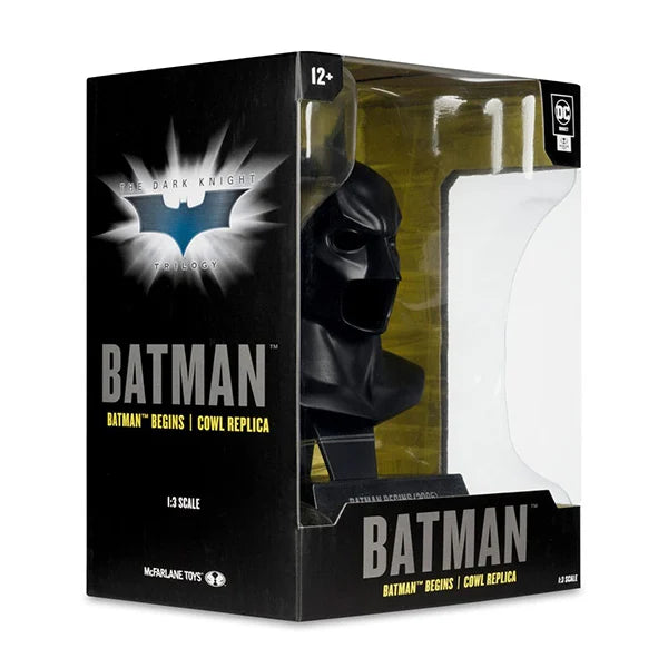 DC Direct: Batman Begins - Batman Maske - Mini Replik 1/3 - 19 cm
