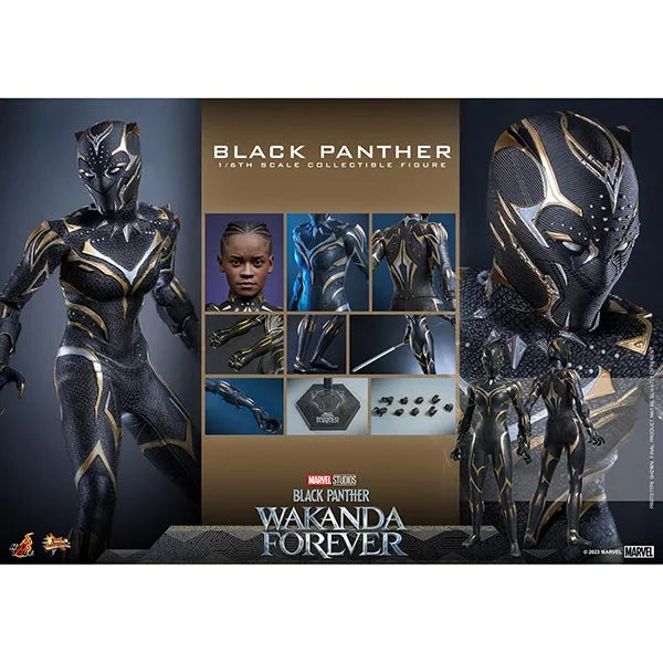 Hot Toys: Marvel - Black Panther - Wakanda Forever - Movie Masterpiece - Actionfigur 1/6 - 28 cm