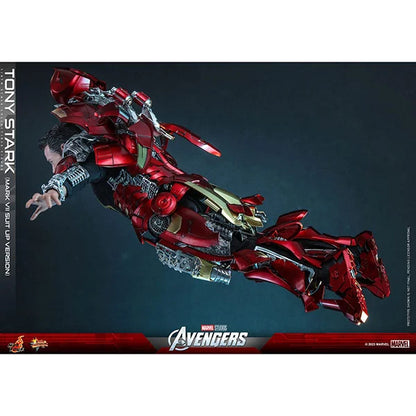 Hot Toys: The Avengers - Tony Stark (Mark VII Suit-Up Version) - Movie Masterpiece - Actionfigur 1/6 - 31 cm
