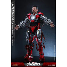 Hot Toys: The Avengers - Tony Stark (Mark VII Suit-Up Version) - Movie Masterpiece - Actionfigur 1/6 - 31 cm